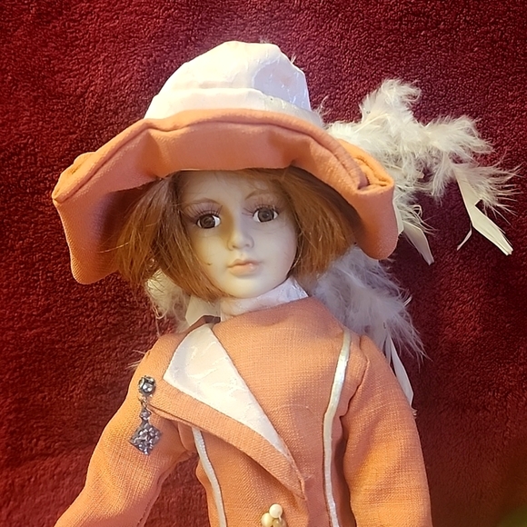 Collectible Memories Genuine Porcelain Doll. Meredith - Picture 2 of 13